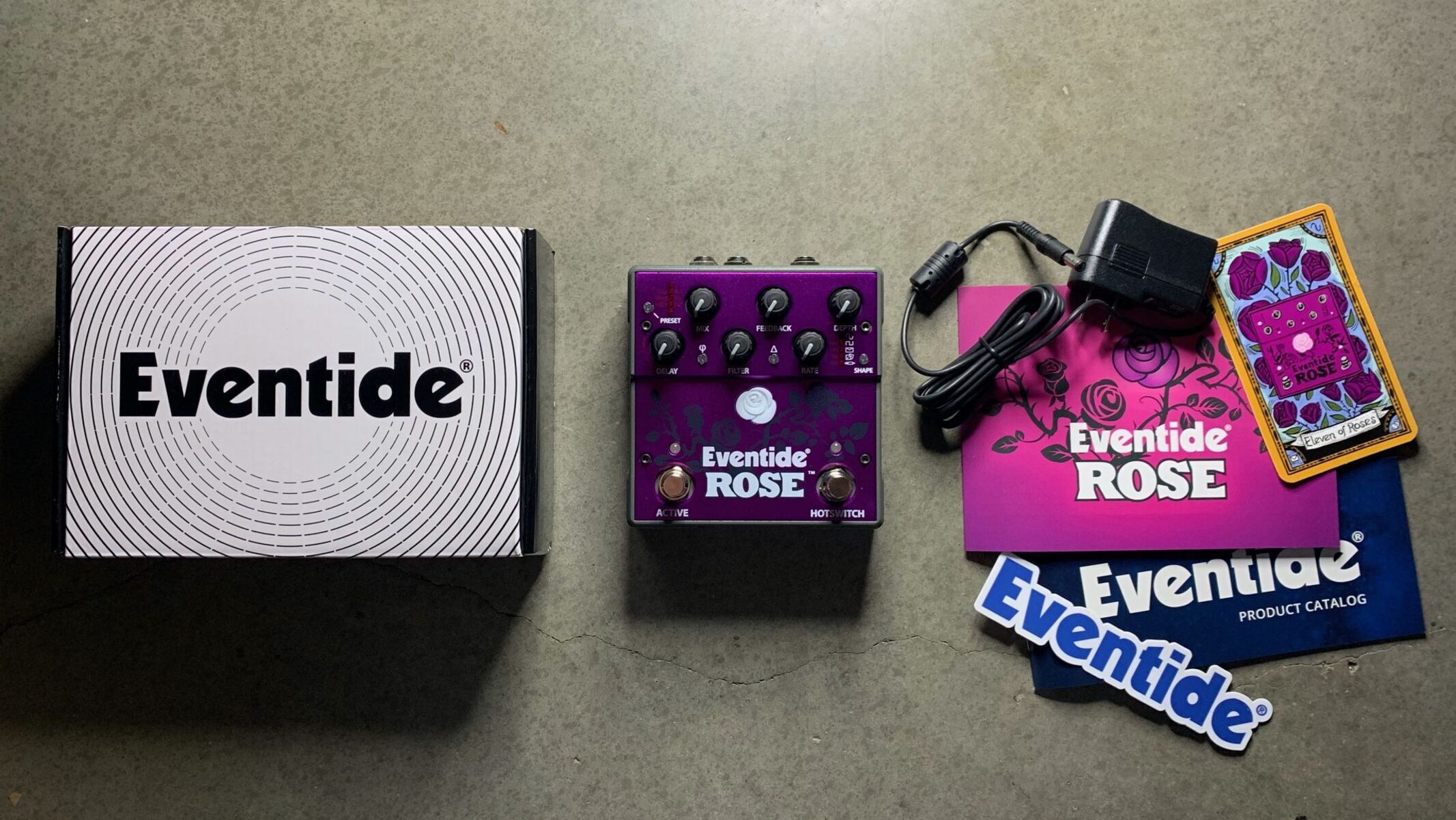 Pedalboard by equipboard featuring Eventide Rose