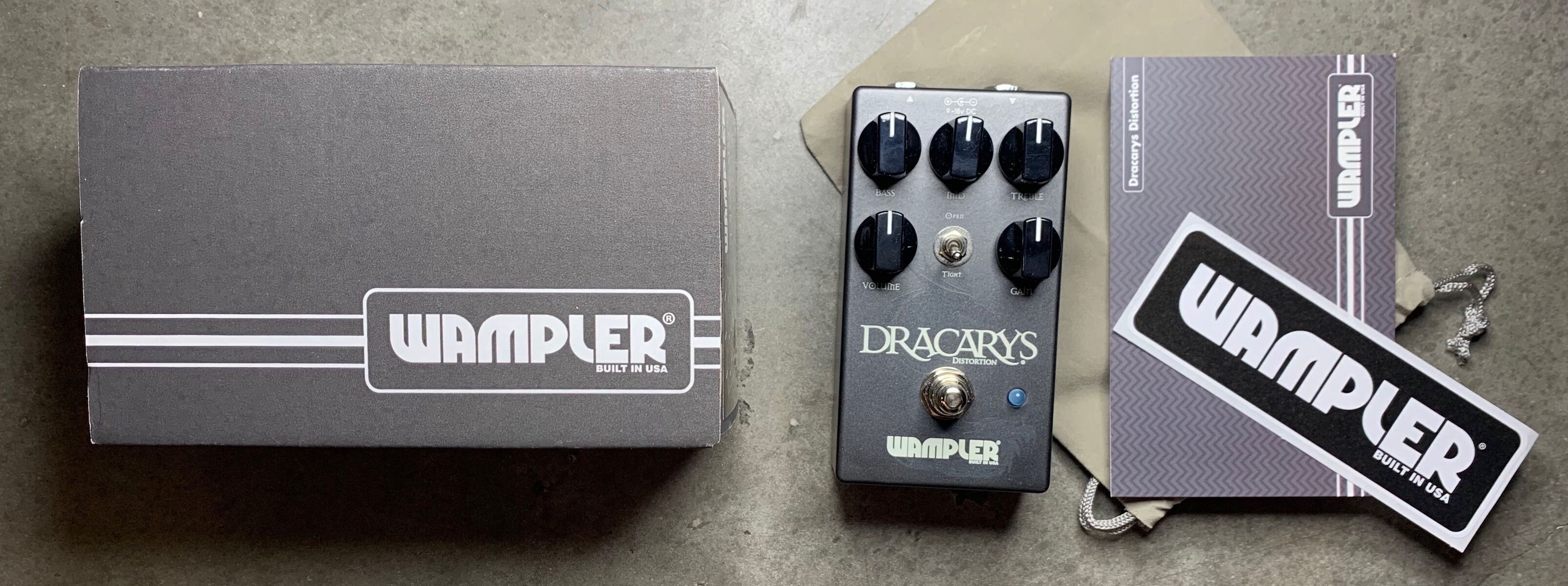 Pedalboard by equipboard featuring Wampler Dracarys