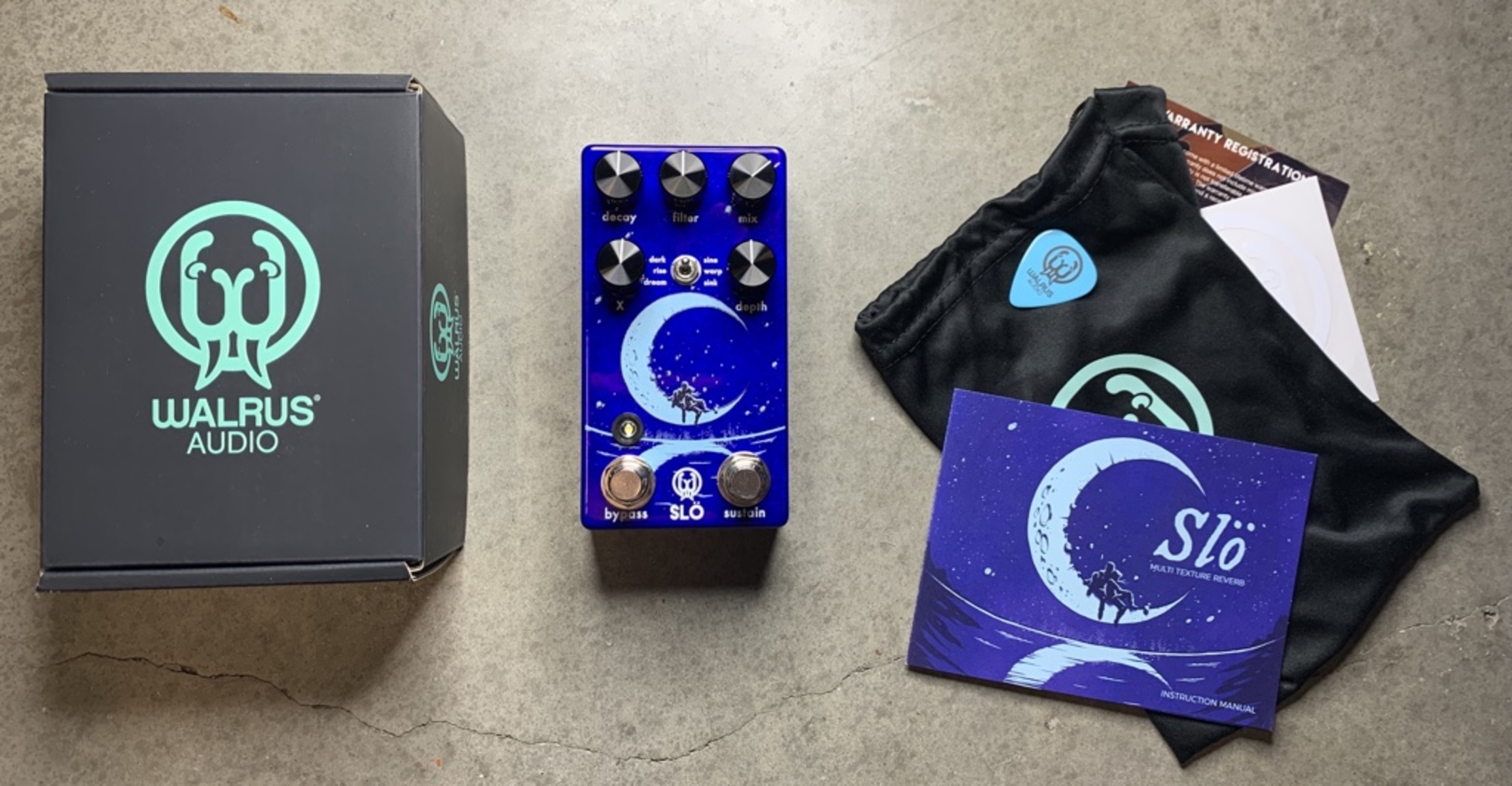 Pedalboard by equipboard featuring Walrus Audio Slö