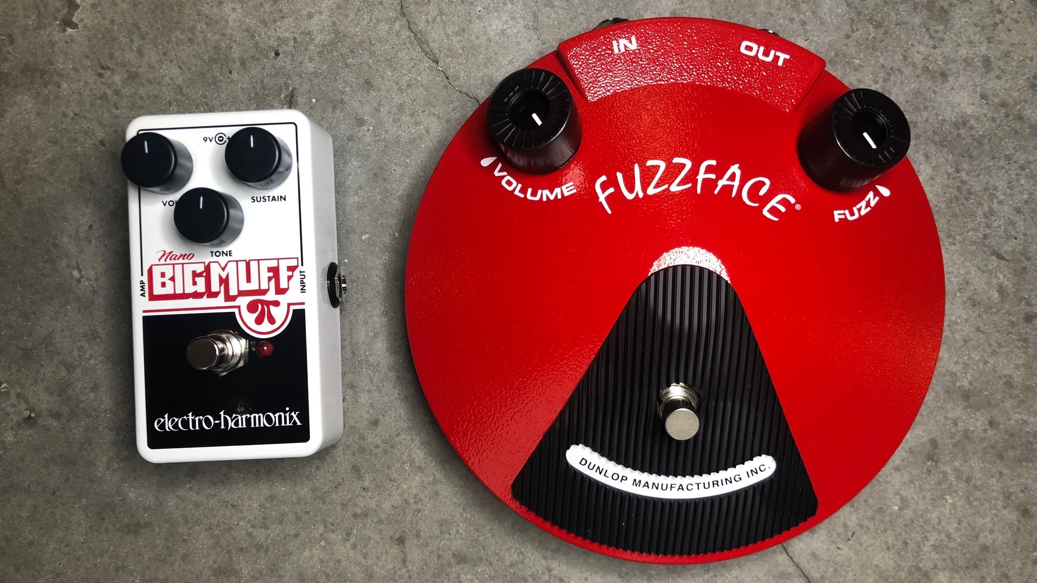 Blues Pedalboard by equipboard featuring Dunlop JDF2 Fuzz Face and Electro-Harmonix Nano Big Muff Pi