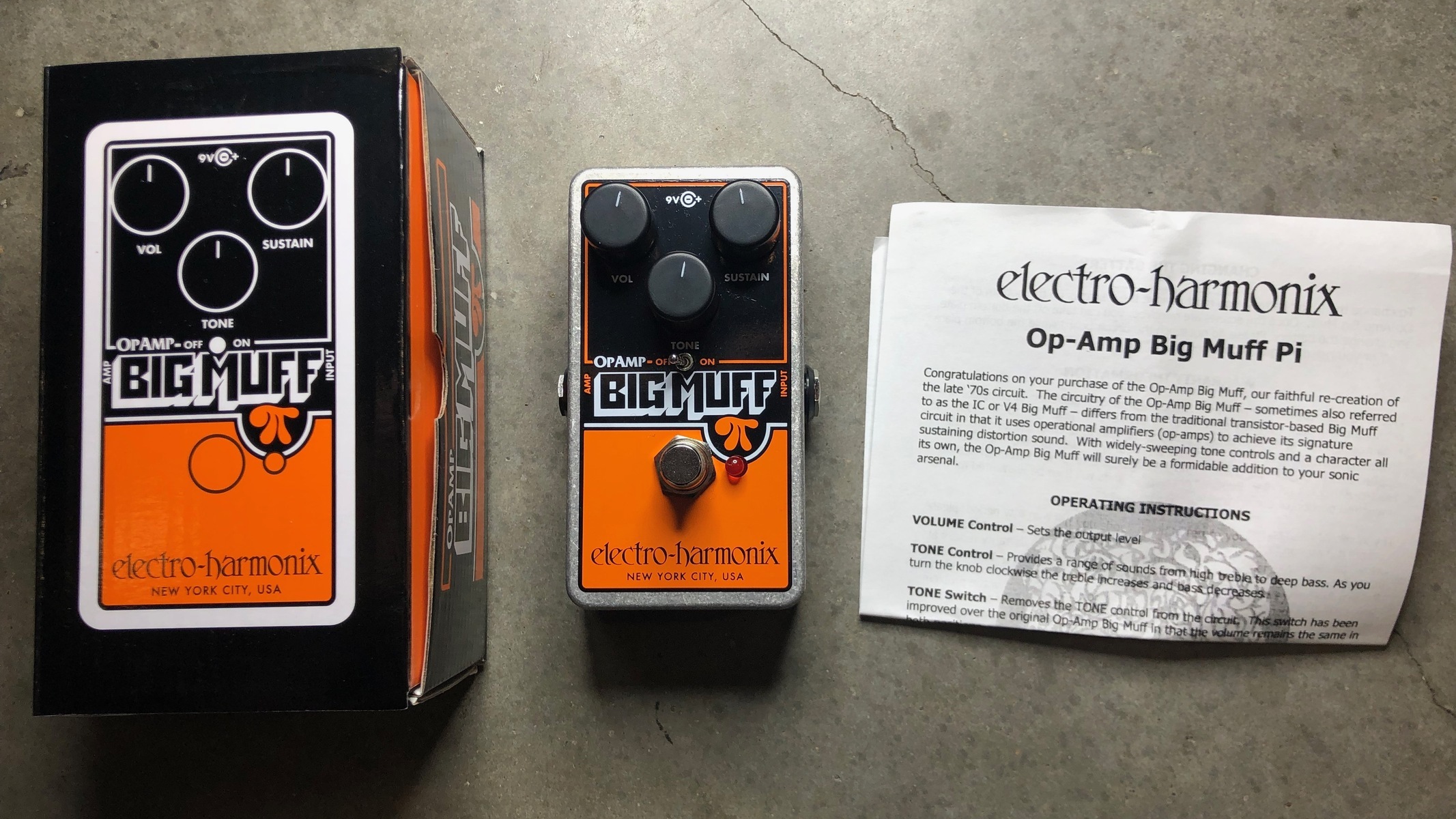 Pedalboard by equipboard featuring Electro-Harmonix Op-Amp Big Muff Pi