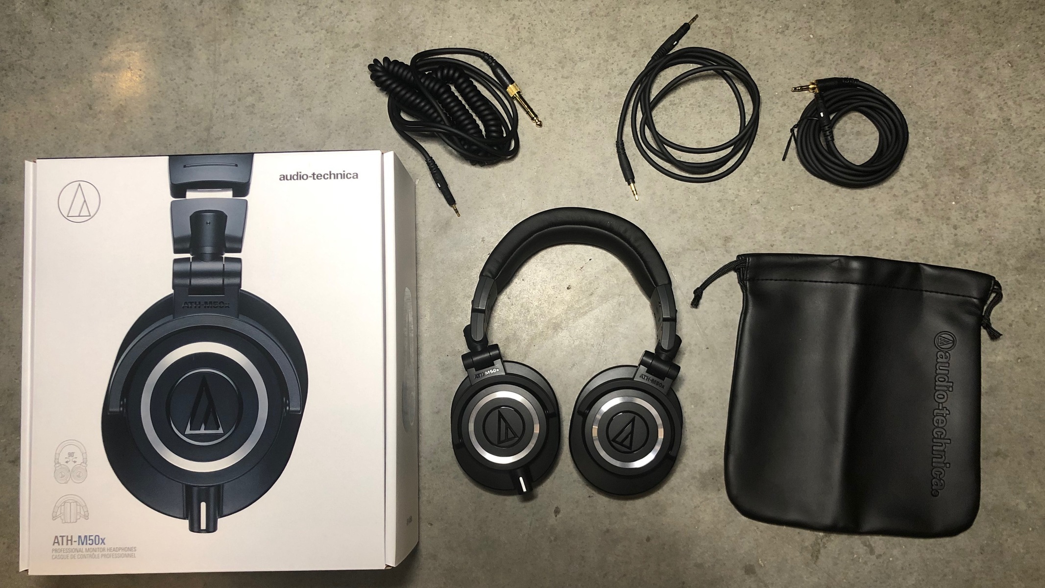 Electronic Studio Setup by equipboard featuring Audio-Technica ATH-M50x Professional Monitor Headphones