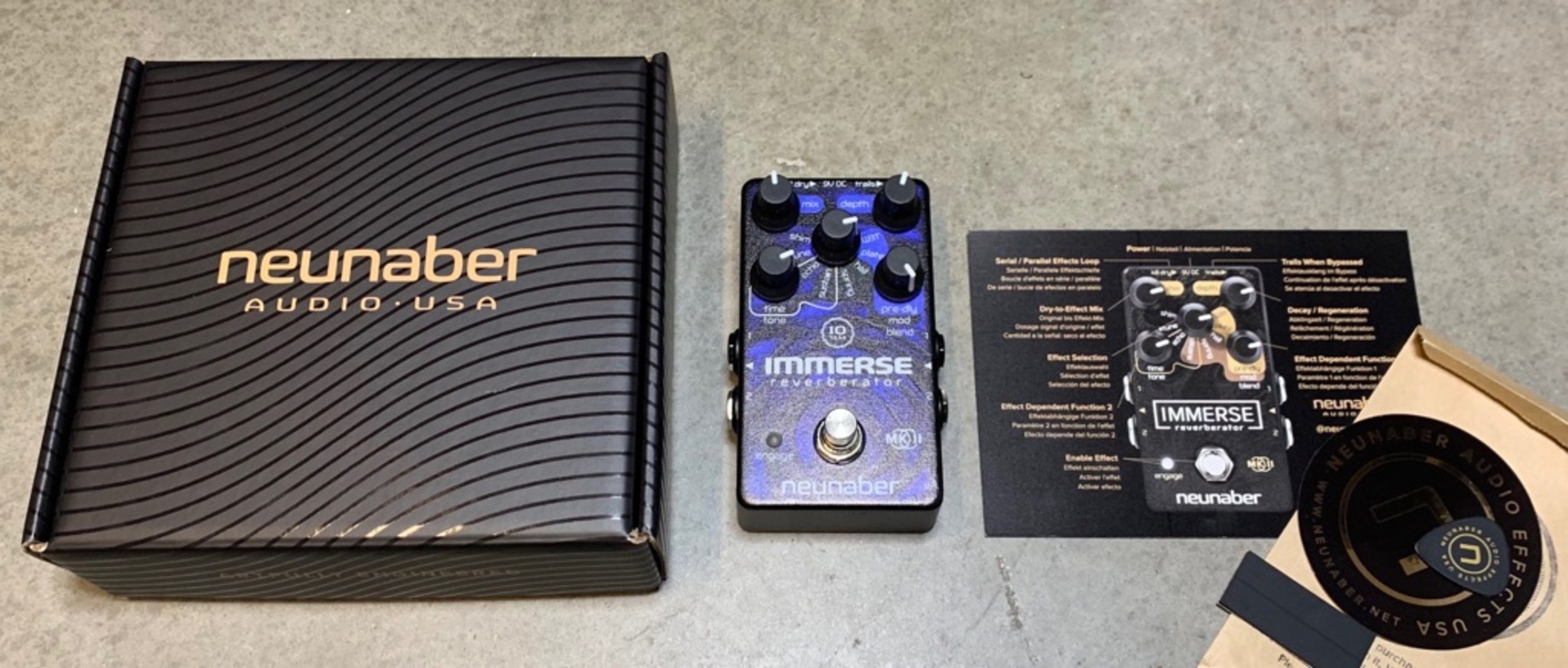 Pedalboard by equipboard featuring Neunaber Immerse Reverberator Mk II
