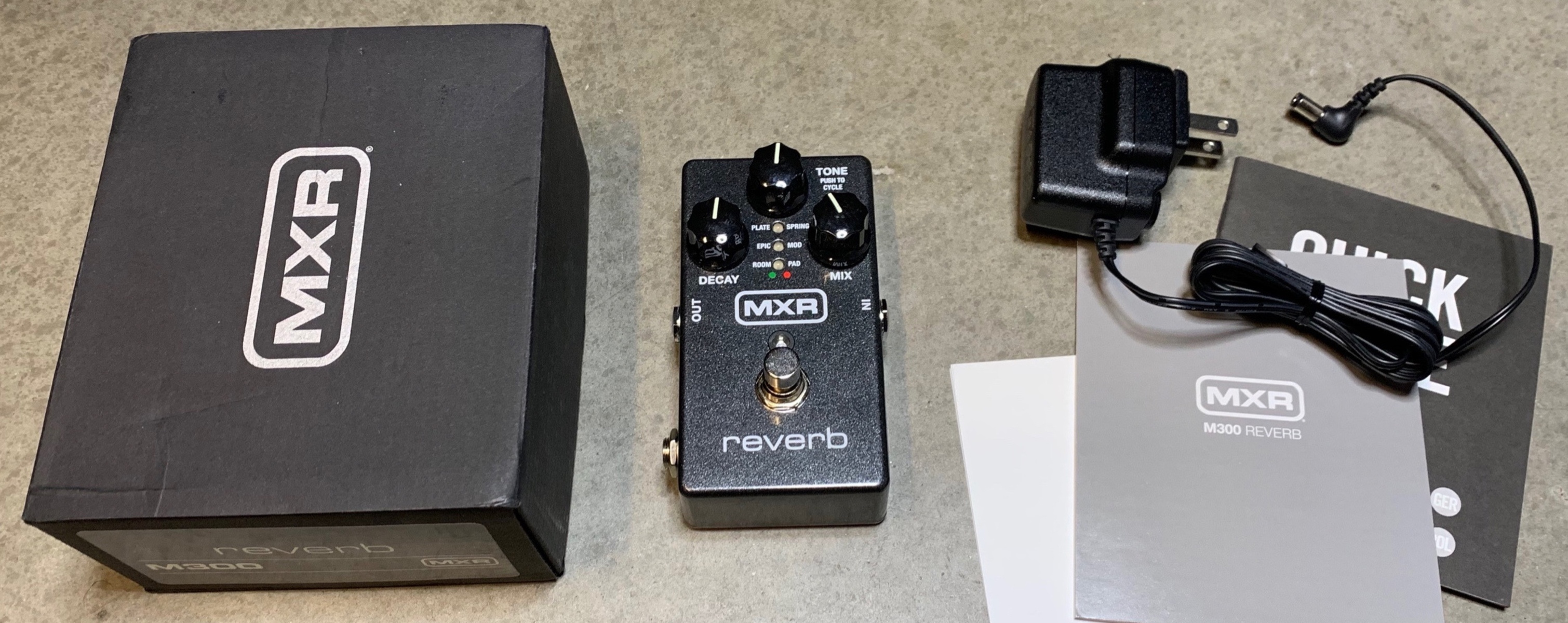 Metal Pedalboard by equipboard featuring MXR M300 Reverb