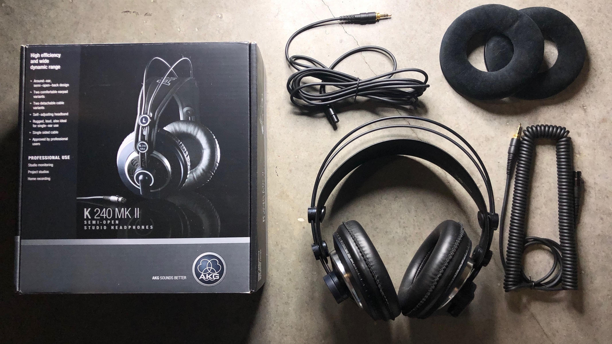Electronic Studio Setup by equipboard featuring AKG K240 MKII Headphones