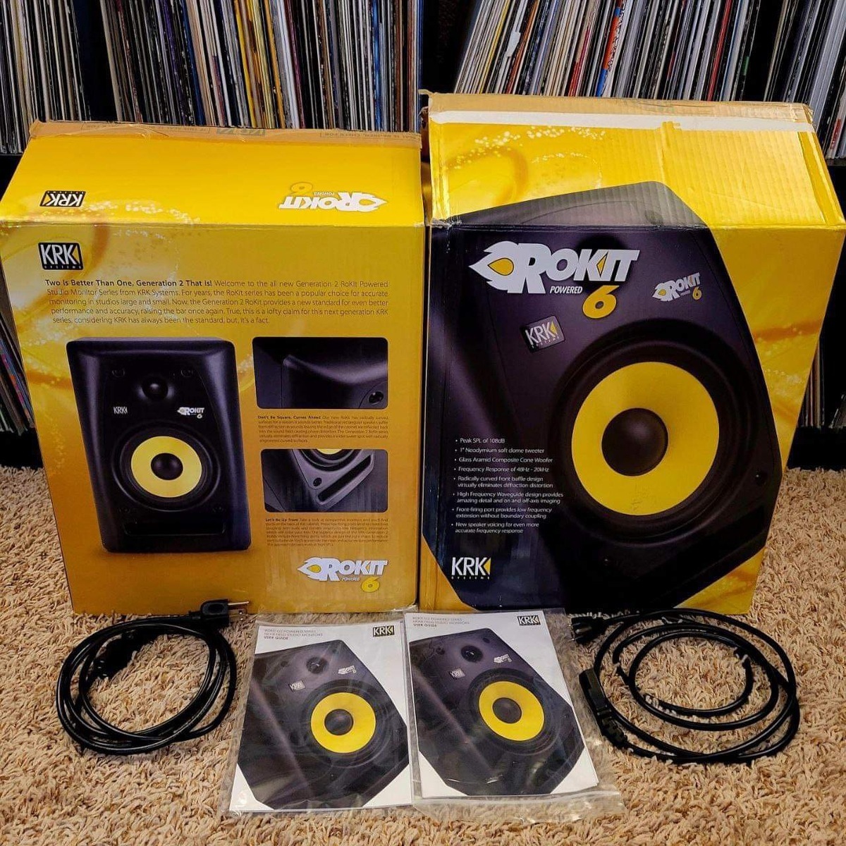 Music Gear Setup by teleblaster featuring KRK ROKIT 6 G3 Studio Monitor
