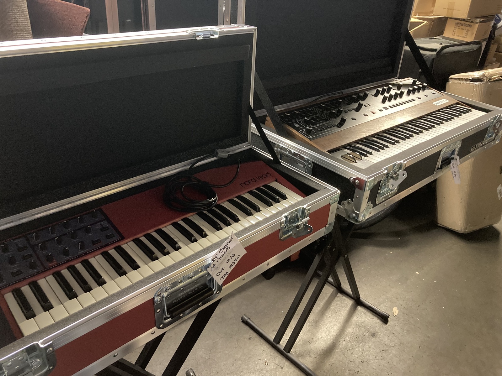 Electronic Synth Setup by deepsignalstudios featuring Nord Lead 1 and Sequential Circuits Prophet 5 rev2