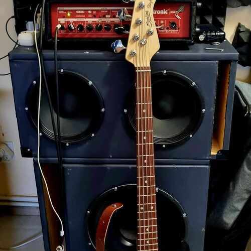 Photo of Eminence Delta Speakers and more gear in a bass