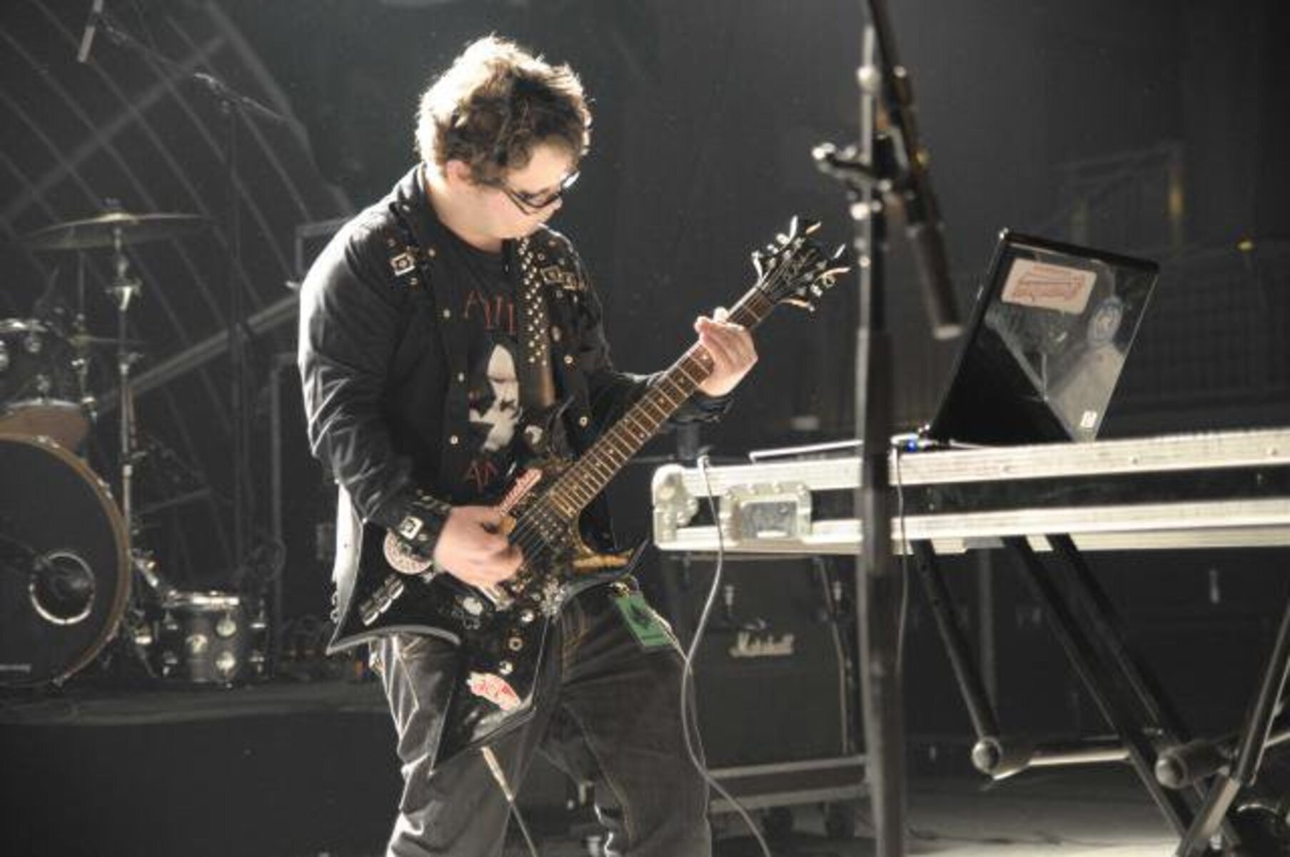 Live Rig by trymtheguitarist featuring B.C. Rich Warlock Bronze Series Electric Guitar