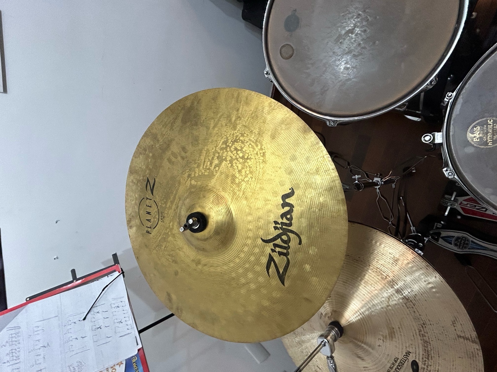 Drum Kit by lucioswingstar featuring Zildjian Planet Z 16" Crash
