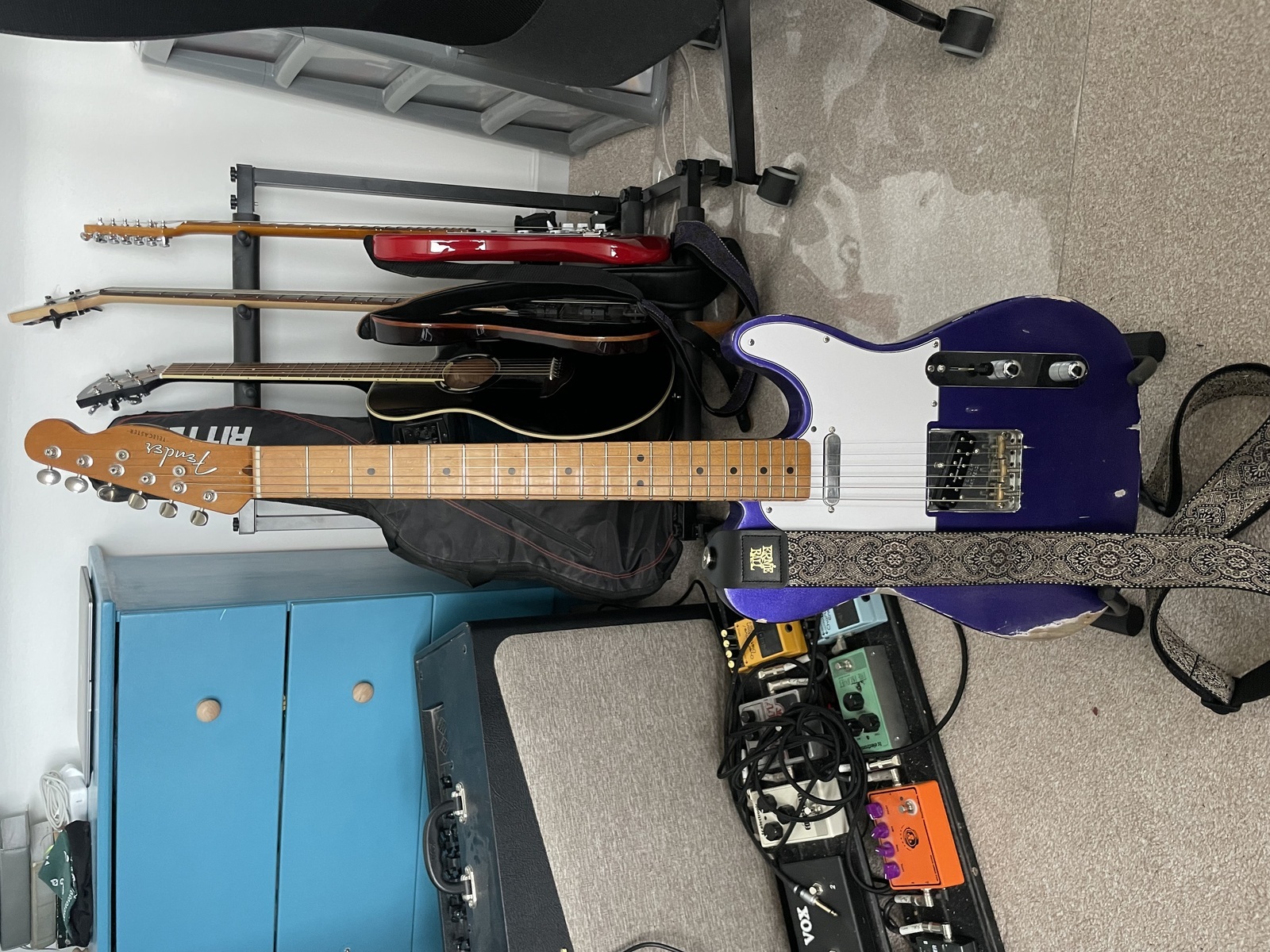 Music Gear Setup by ethangib04 featuring Fender Classic Series '50s Telecaster