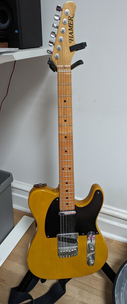 D'Addario Music Gear Setup by mr_the_ox featuring Hamer T-51 and D'Addario Eclipse Clip-on tuner