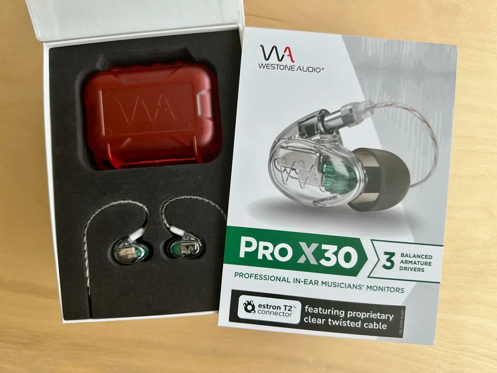 Studio Setup by equipboard featuring Westone Audio Pro X30 Earphones