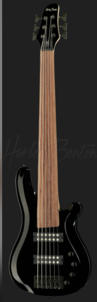 Music Gear Setup by adam_ries featuring Harley Benton B-550FL 5-string Fretless Bass Guitar