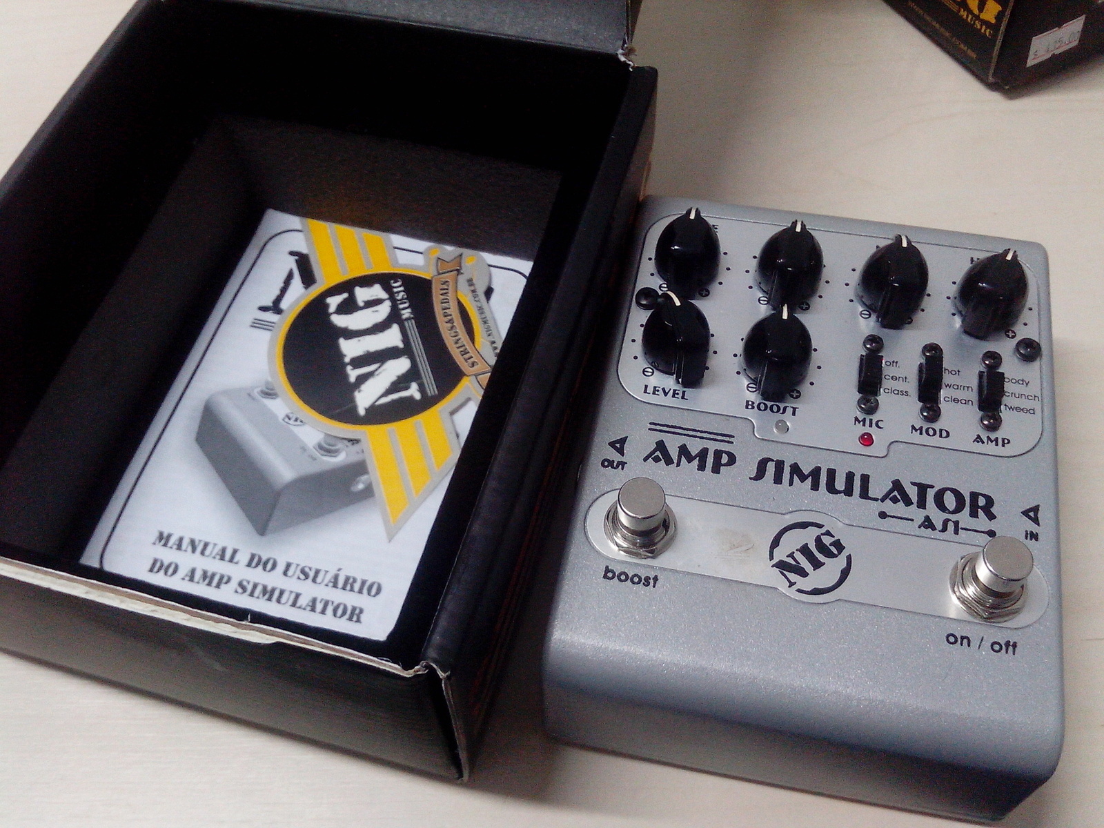 Music Gear Setup by wenderson_dias featuring NIG Amp Simulator AS-1