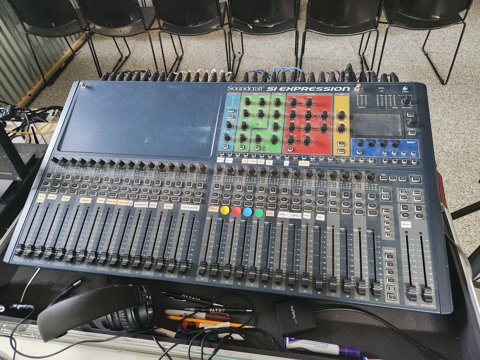 Studio Setup by bulwark616 featuring Soundcraft Si Expression 3 32-Channel Digital Console
