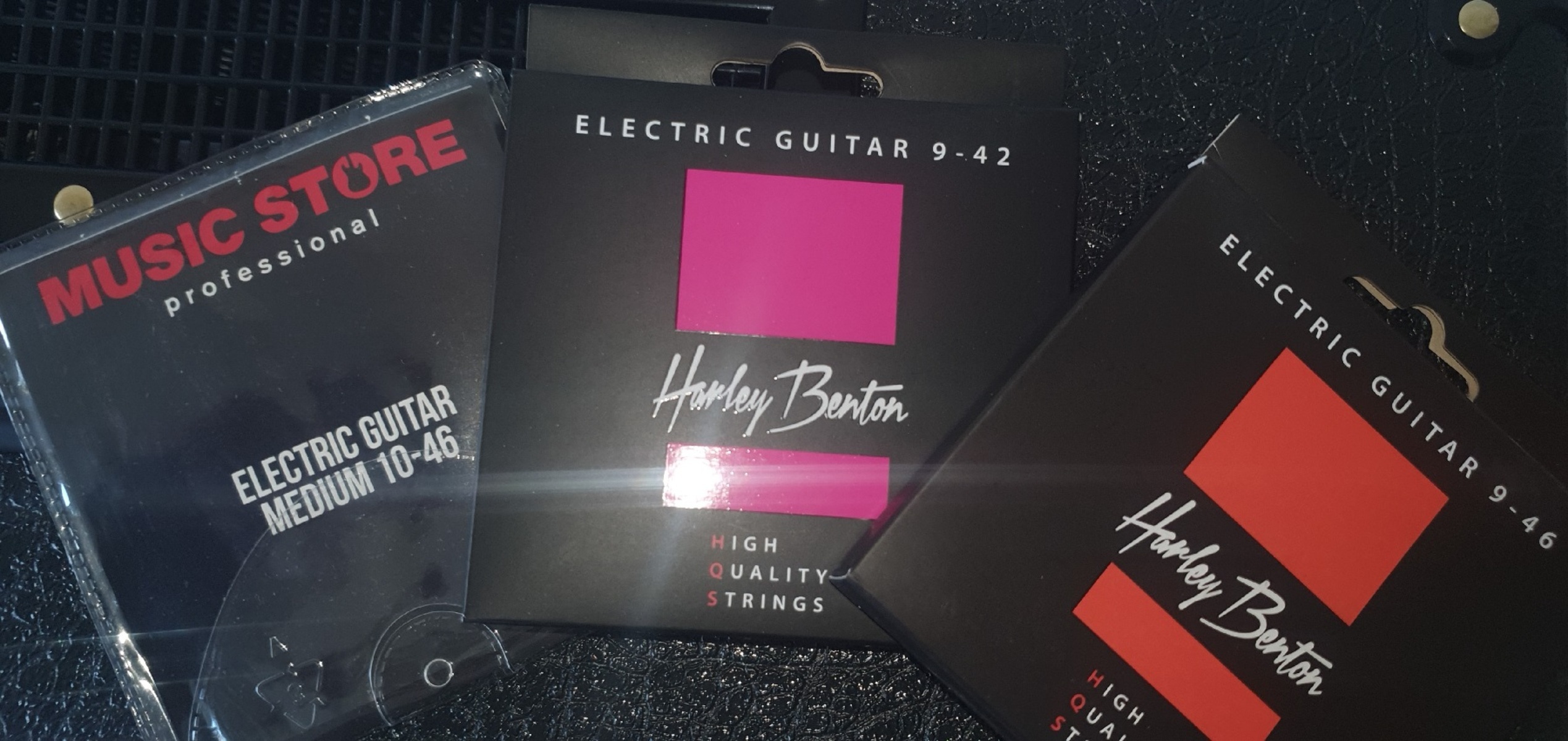 Music Gear Setup by hashimoto featuring Harley Benton HQS EL 9-42 and Harley Benton HQS EL 9-46