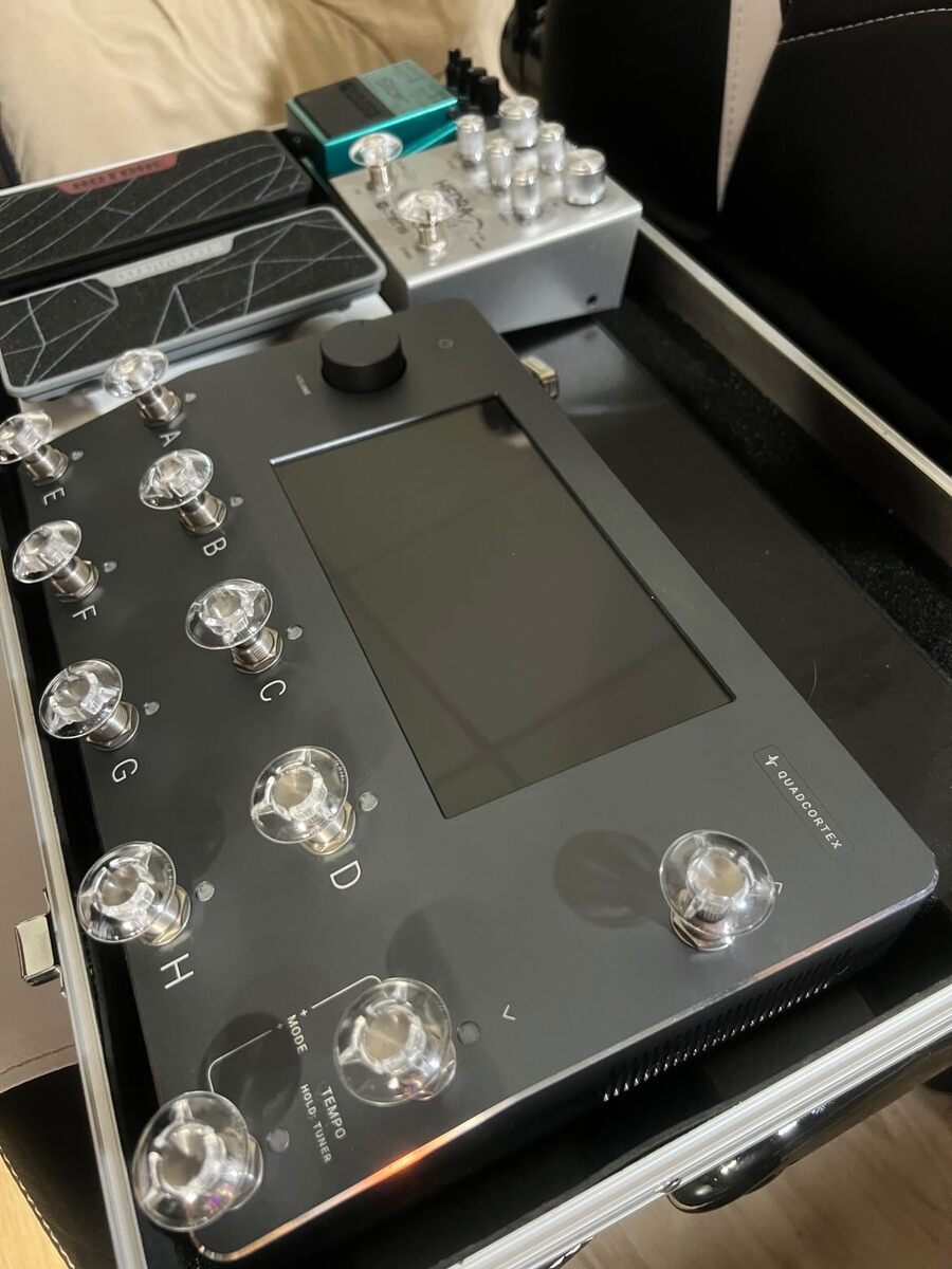 Metal Pedalboard by yuanmondragon featuring Neural DSP Quad Cortex, Boss SL-2 Slicer, and Meris Hedra