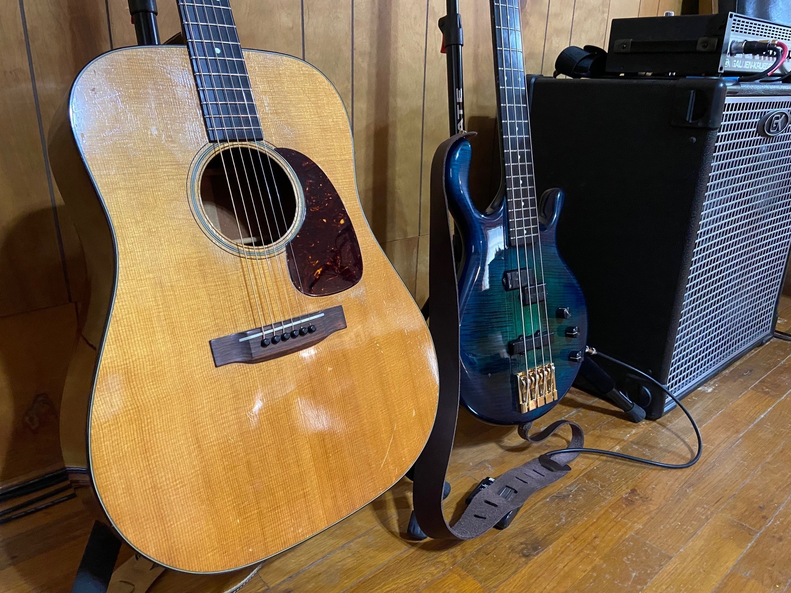 Country Music Gear Setup by adambrister featuring Martin D-18 (1946-1964) and Pedulla MVP