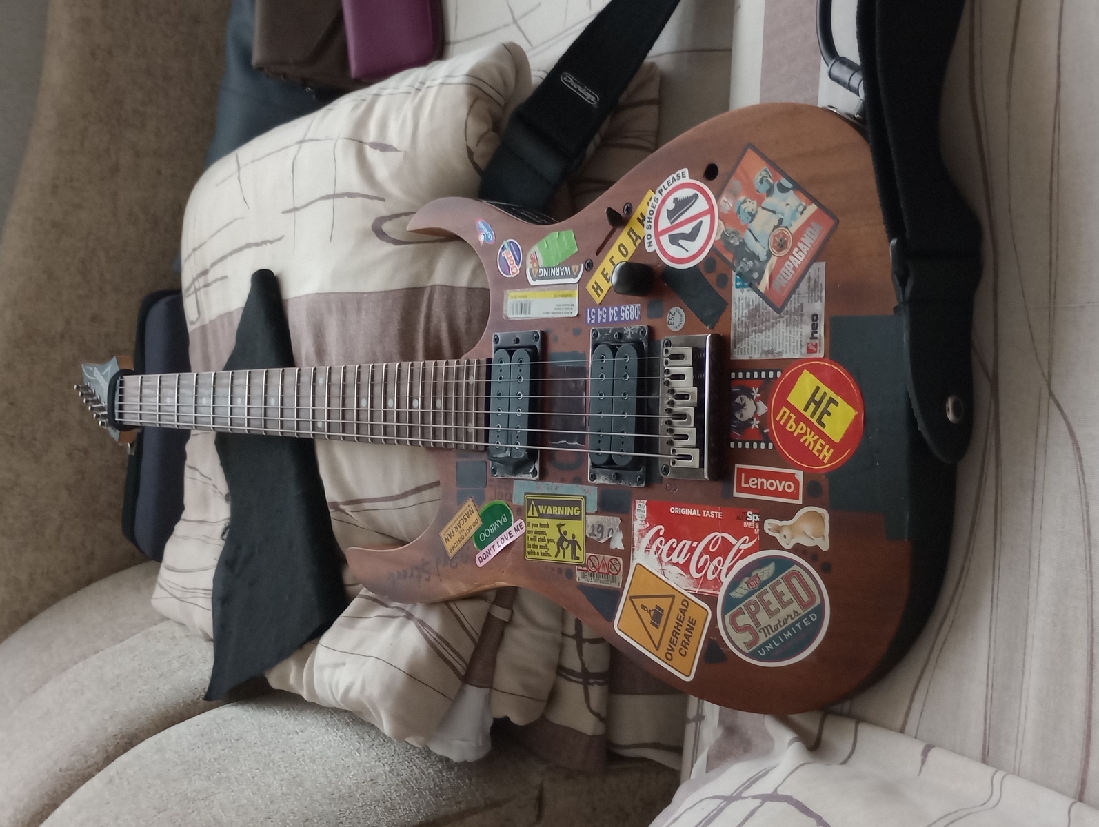 Music Gear Setup by linkout featuring Ibanez RG421MOL