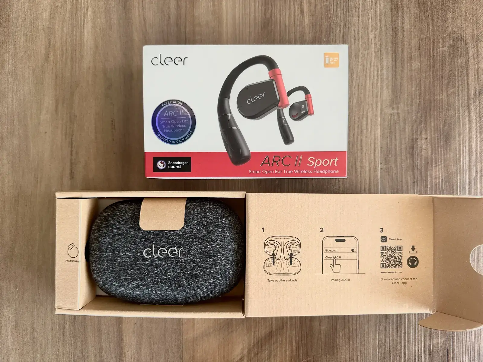 Music Gear Setup by equipboard featuring Cleer ARC II Sport Open Ear Wireless Earbuds
