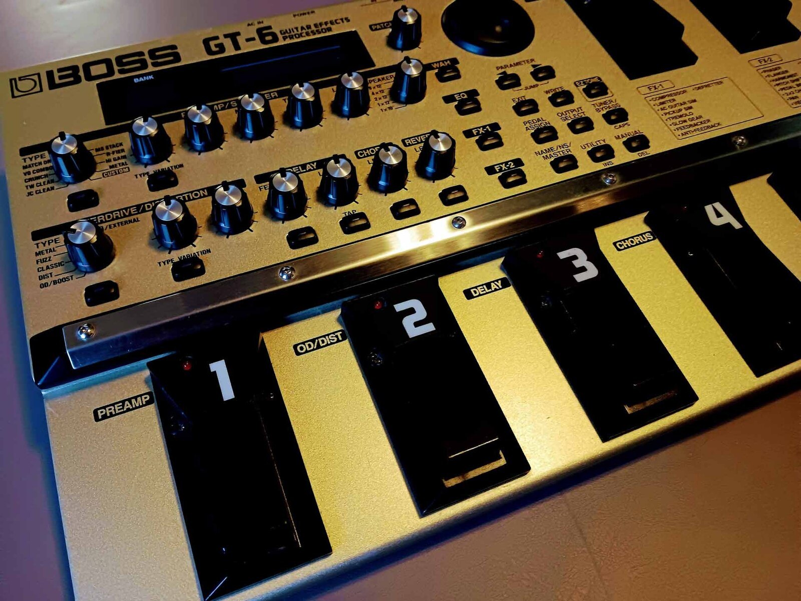 Pedalboard by jeremy_crockett featuring Boss GT-6