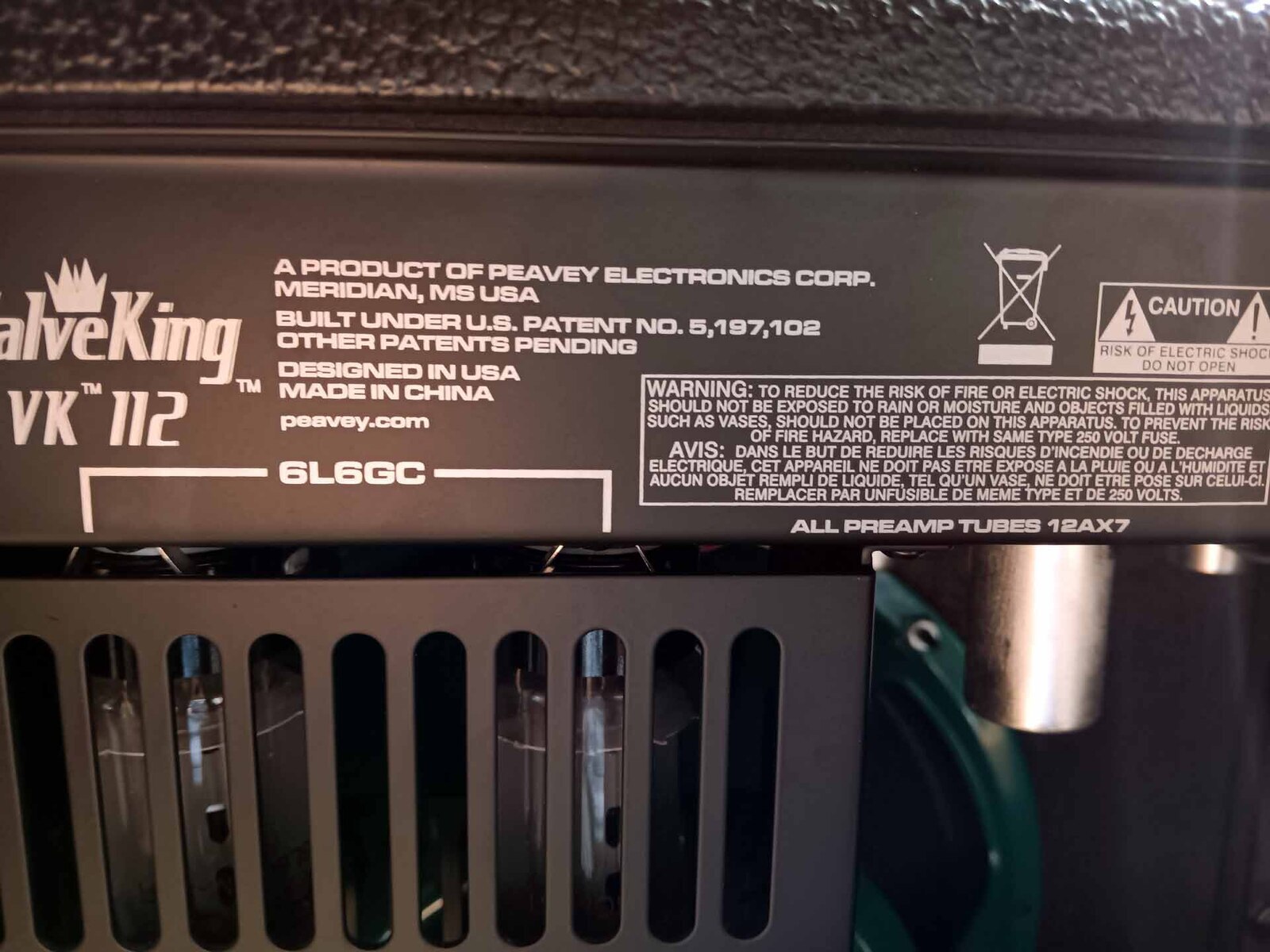 Amp Rig by jeremy_crockett featuring Peavey Valveking 112