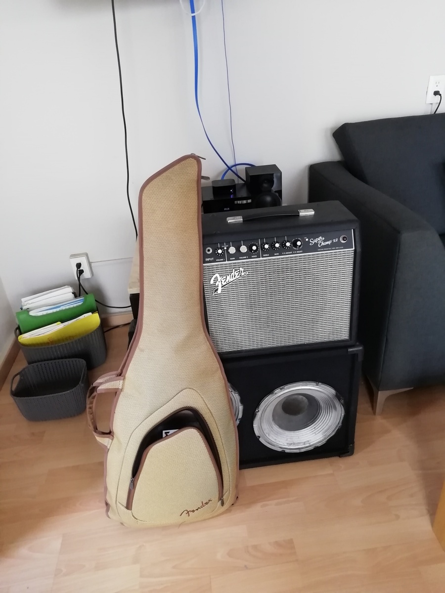 Music Gear Setup by memovargas34 featuring Fender SuperChamp X2