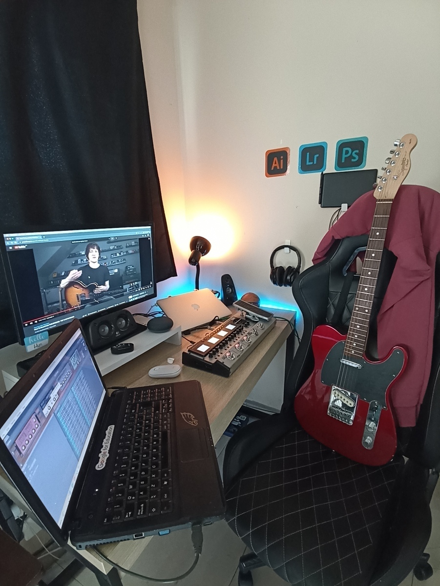 Punk Music Gear Setup by memovargas34 featuring Zoom G5 Guitar Effects and Squier Affinity Series Telecaster