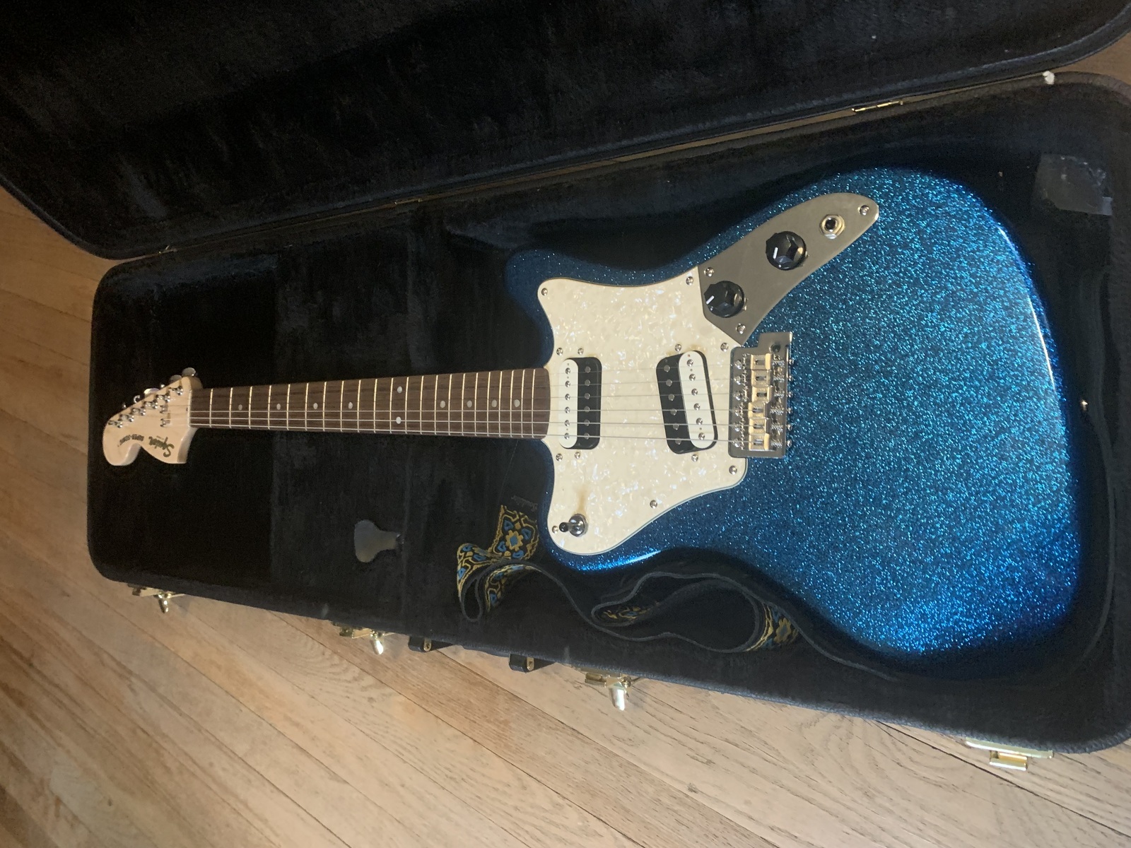 Studio Setup by alstan_toler featuring Squier 2021 Paranormal Series Super-Sonic