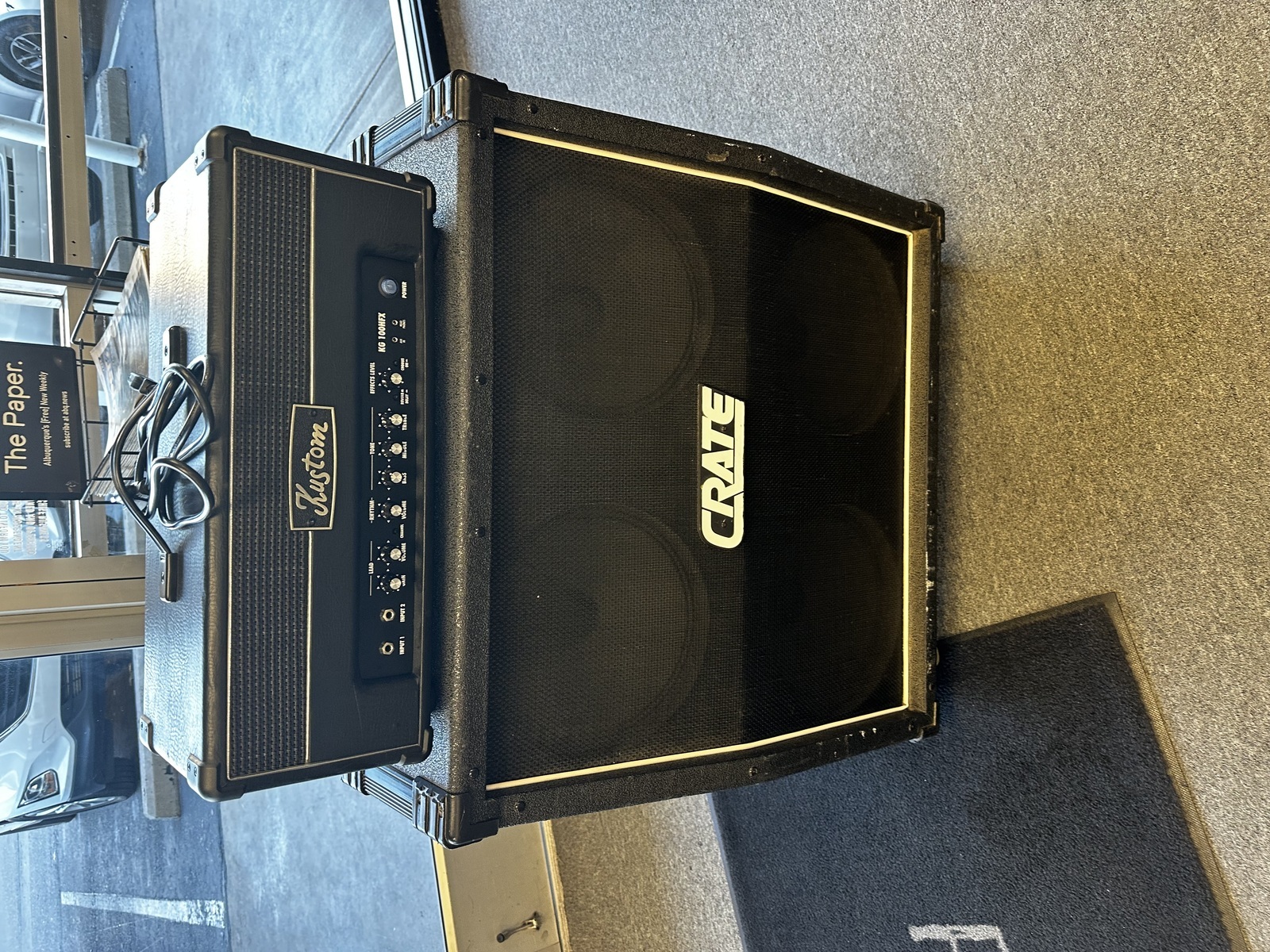 Amp Rig by damm1t featuring Kustom KG100HFX