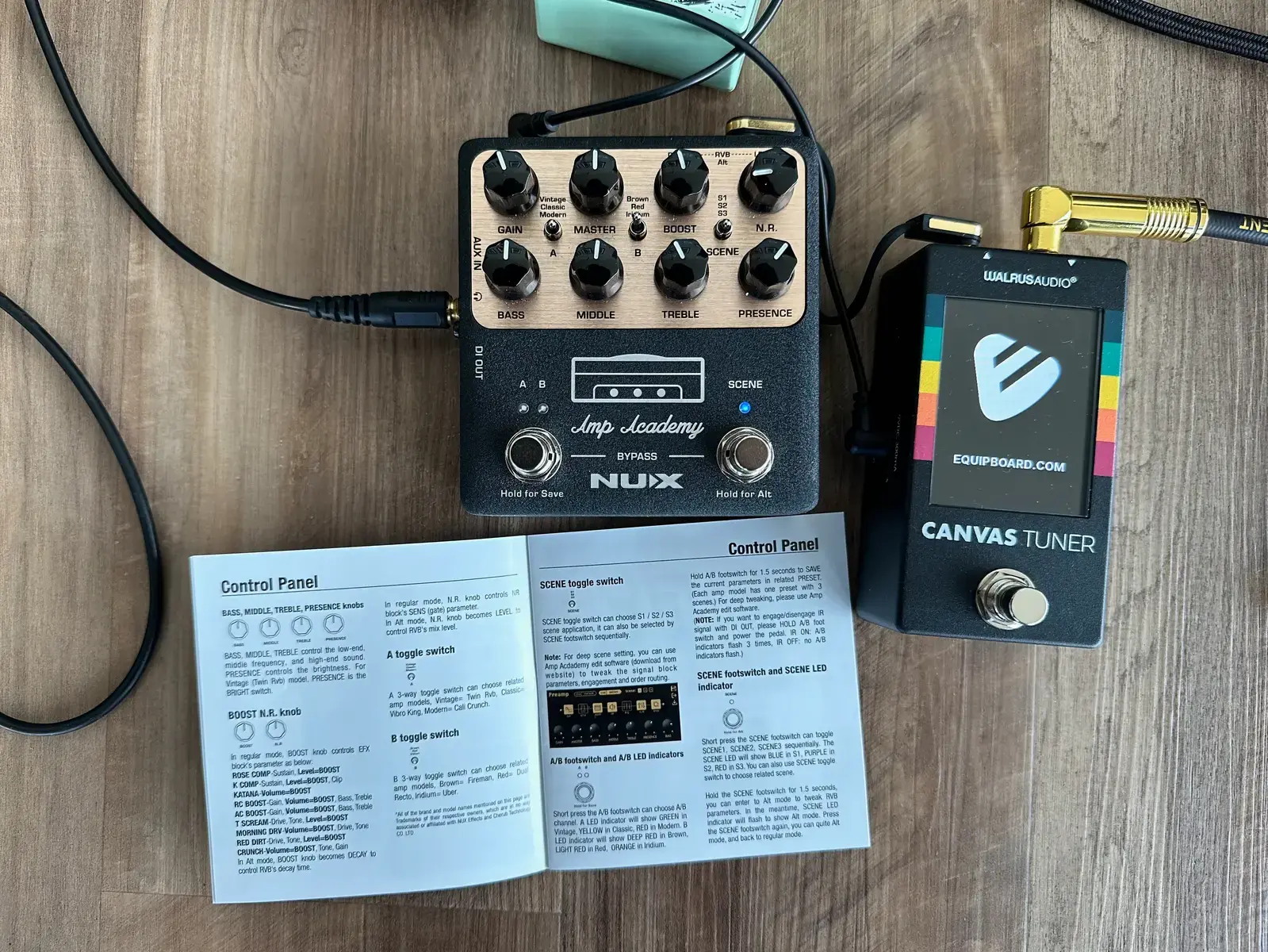 Pedalboard by equipboard featuring NuX NGS-6 Amp Academy