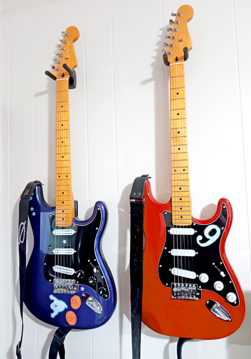 Music Gear Setup by memoryloop featuring Partscaster, RuiJOTWAT 22 Fret Maple Neck - Lacquer, and Musiclily Hot Rail