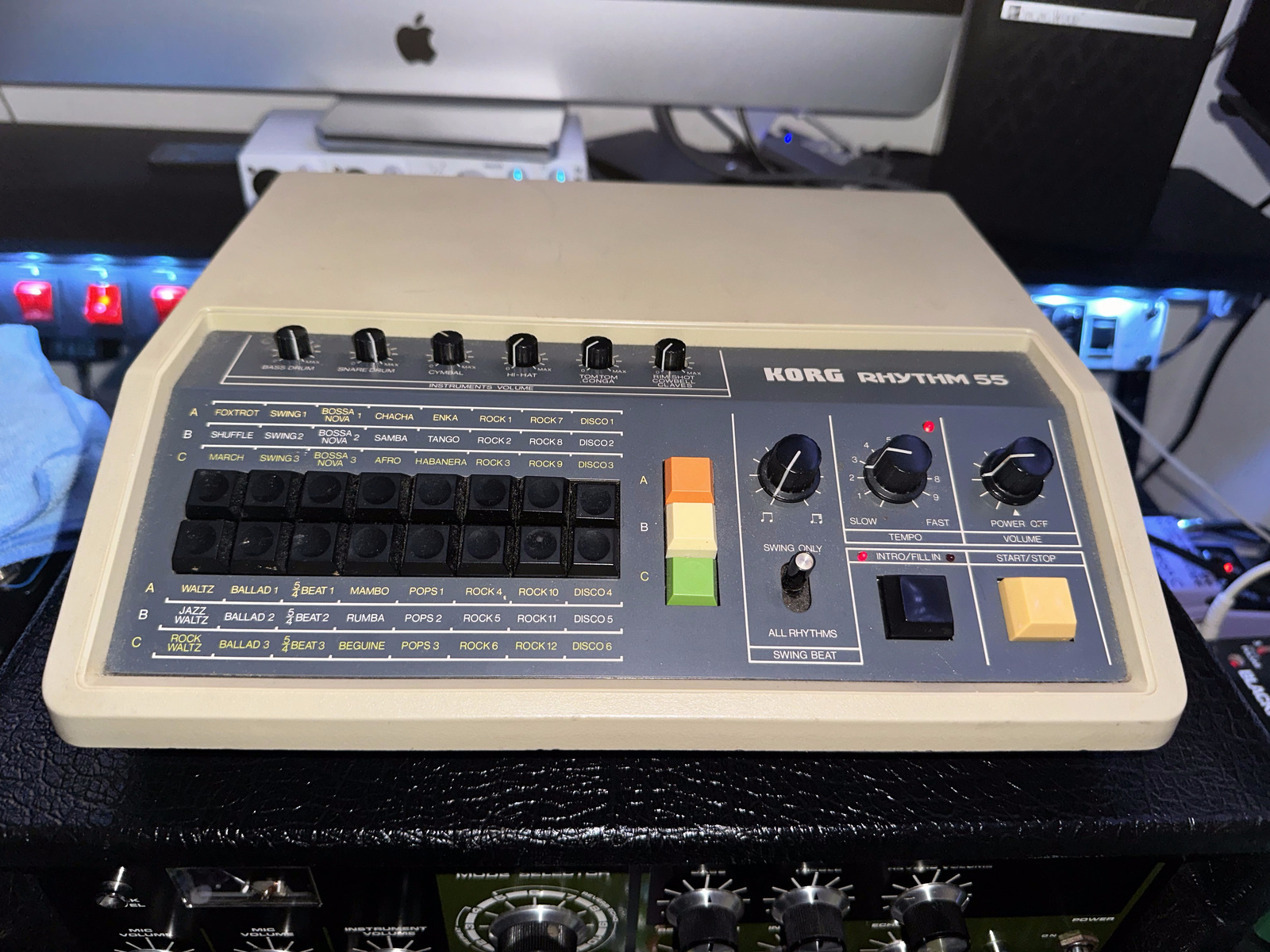 Music Gear Setup by jhnnymacaw featuring Korg Rhythm 55 KR-55 Drum Machine