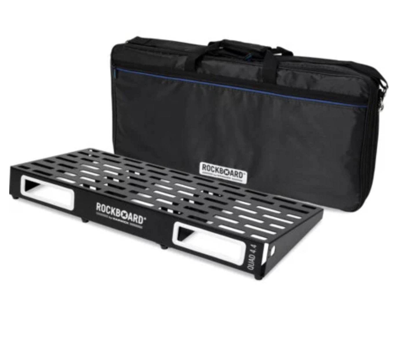 Pedalboard by sahilplaysguitar featuring Rockboard QUAD 4.4 with Gig Bag