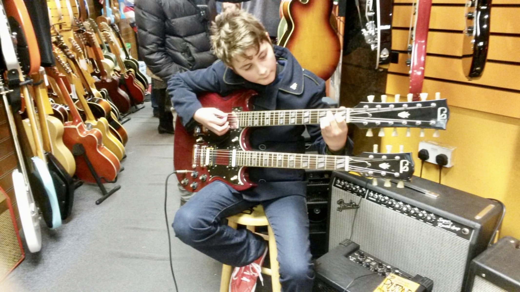 Music Gear Setup by centric_engineering featuring CSL 2402 Double-Neck