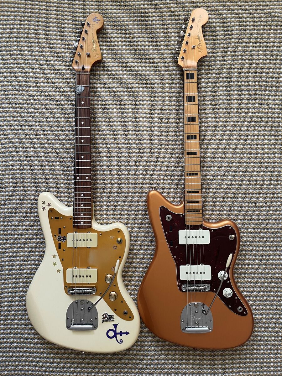 Squier Music Gear Setup by zaza_3121 featuring Squier J Mascis Jazzmaster and Fender Jazzmaster Troy Van Leeuwen Signature