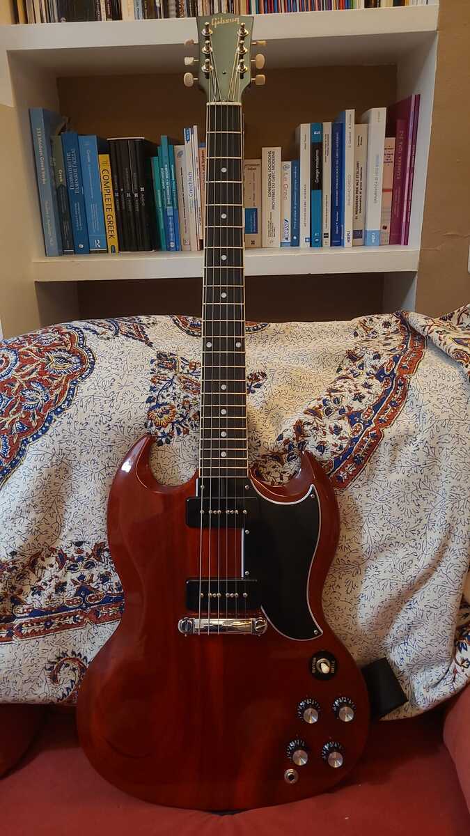Music Gear Setup by aravin_dhillon featuring Gibson SG Special Electric Guitar