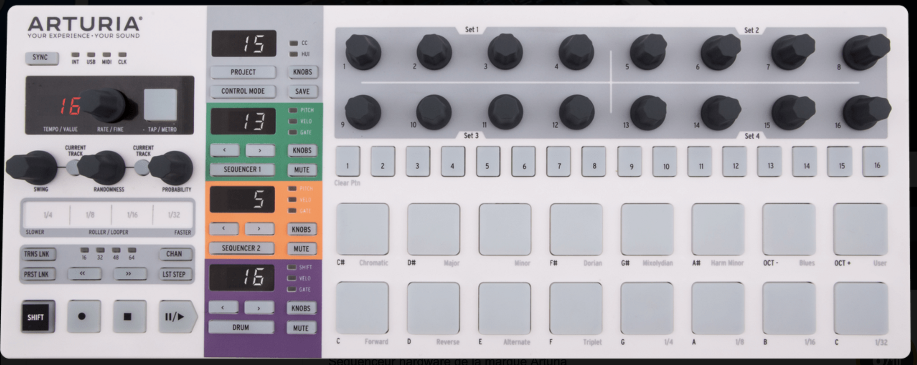 Drum Kit by the_dude_56220 featuring Arturia BeatStep Pro