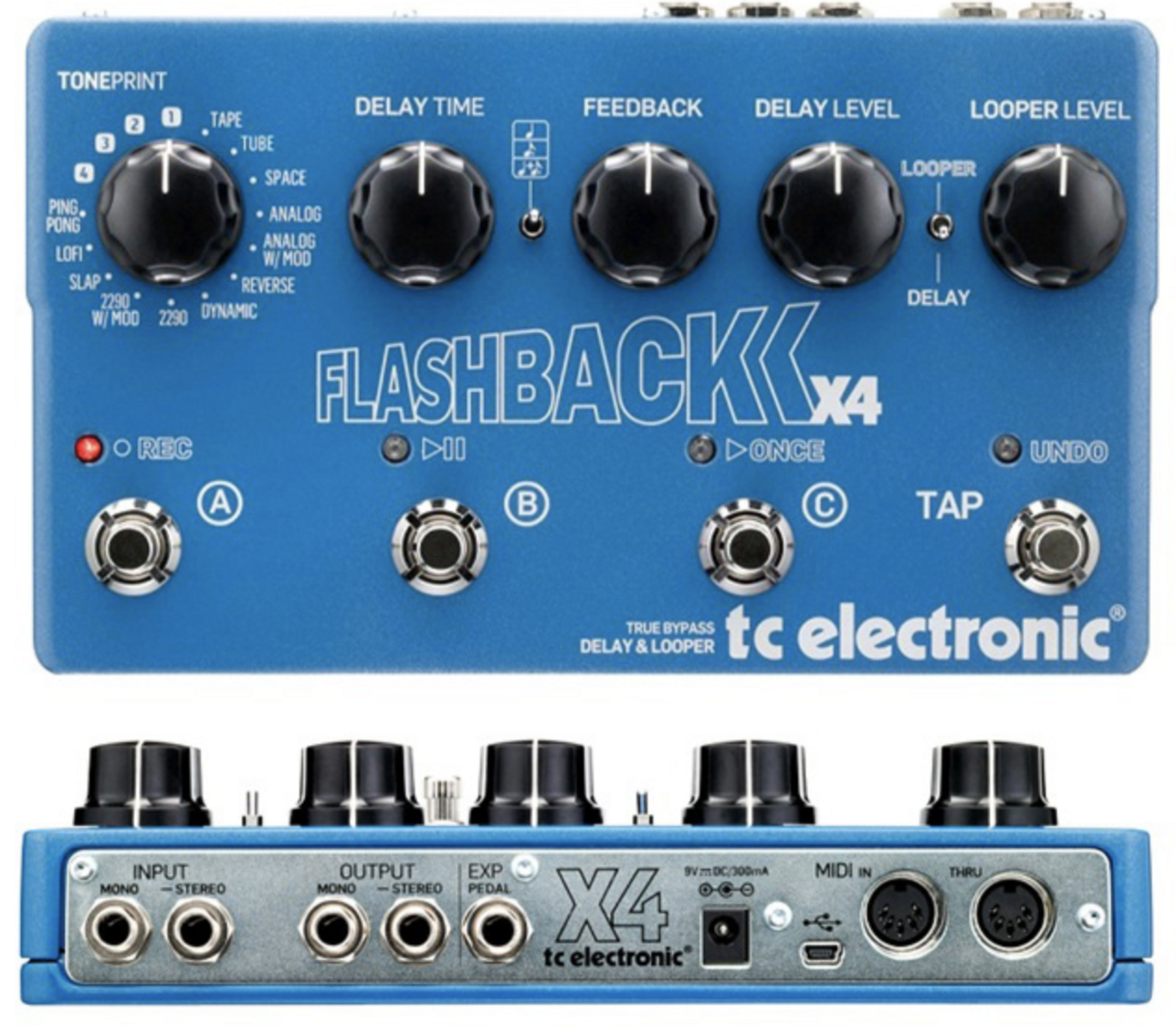 Metal Pedalboard by the_dude_56220 featuring TC Electronic Flashback X4 Delay