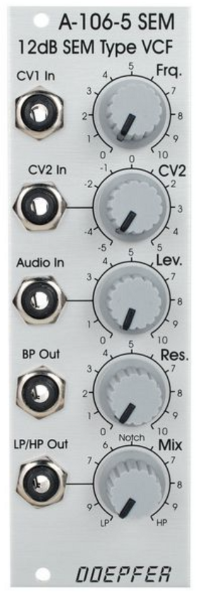 Synth Setup by the_dude_56220 featuring Doepfer A-106-5 12dB SEM Type VCF