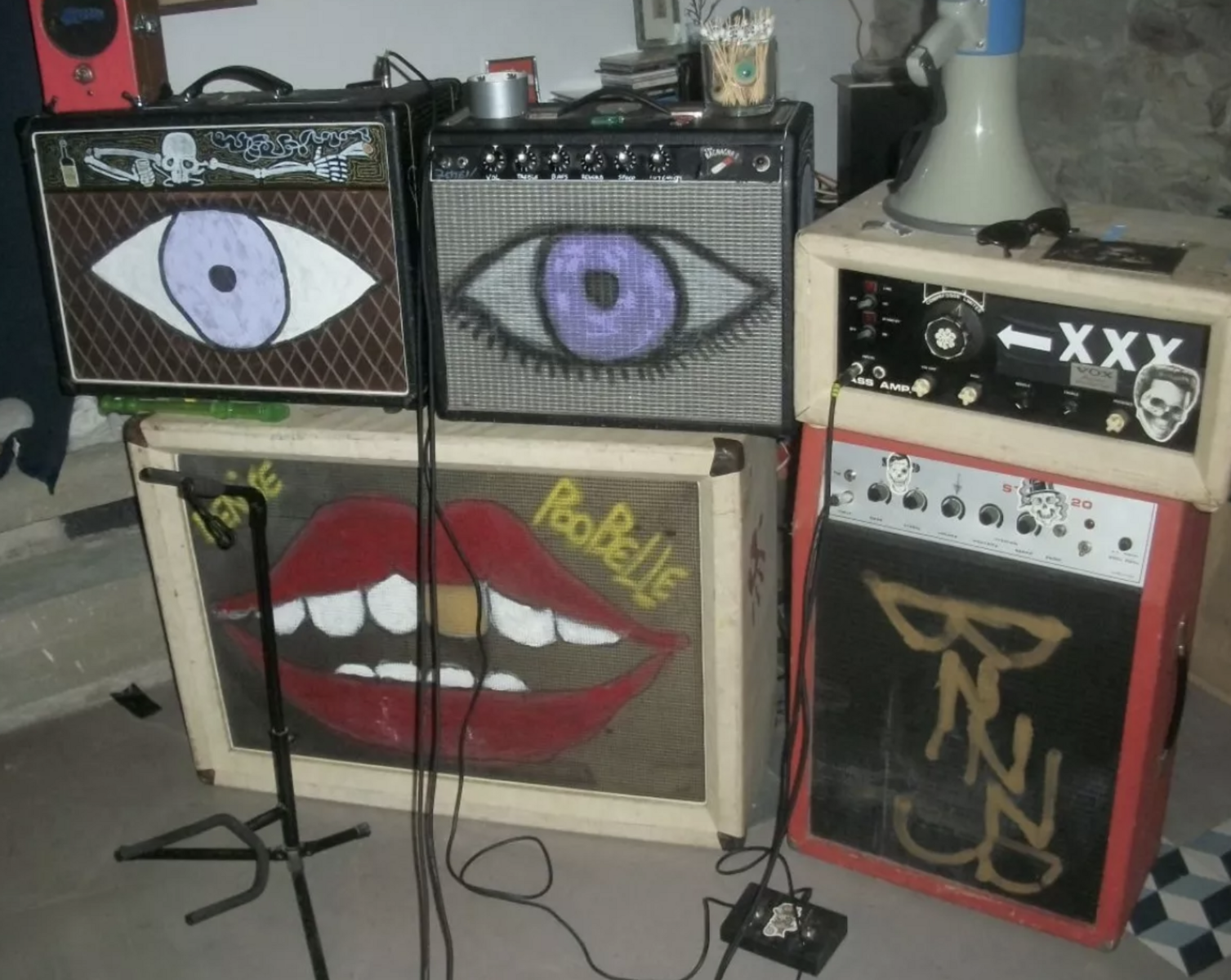 Country Amp Rig by mkn_upa featuring Vox AC-15 C1 and Fender Princeton 65