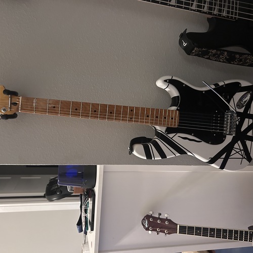 Photo of Eruption '78 and more gear in a guitar