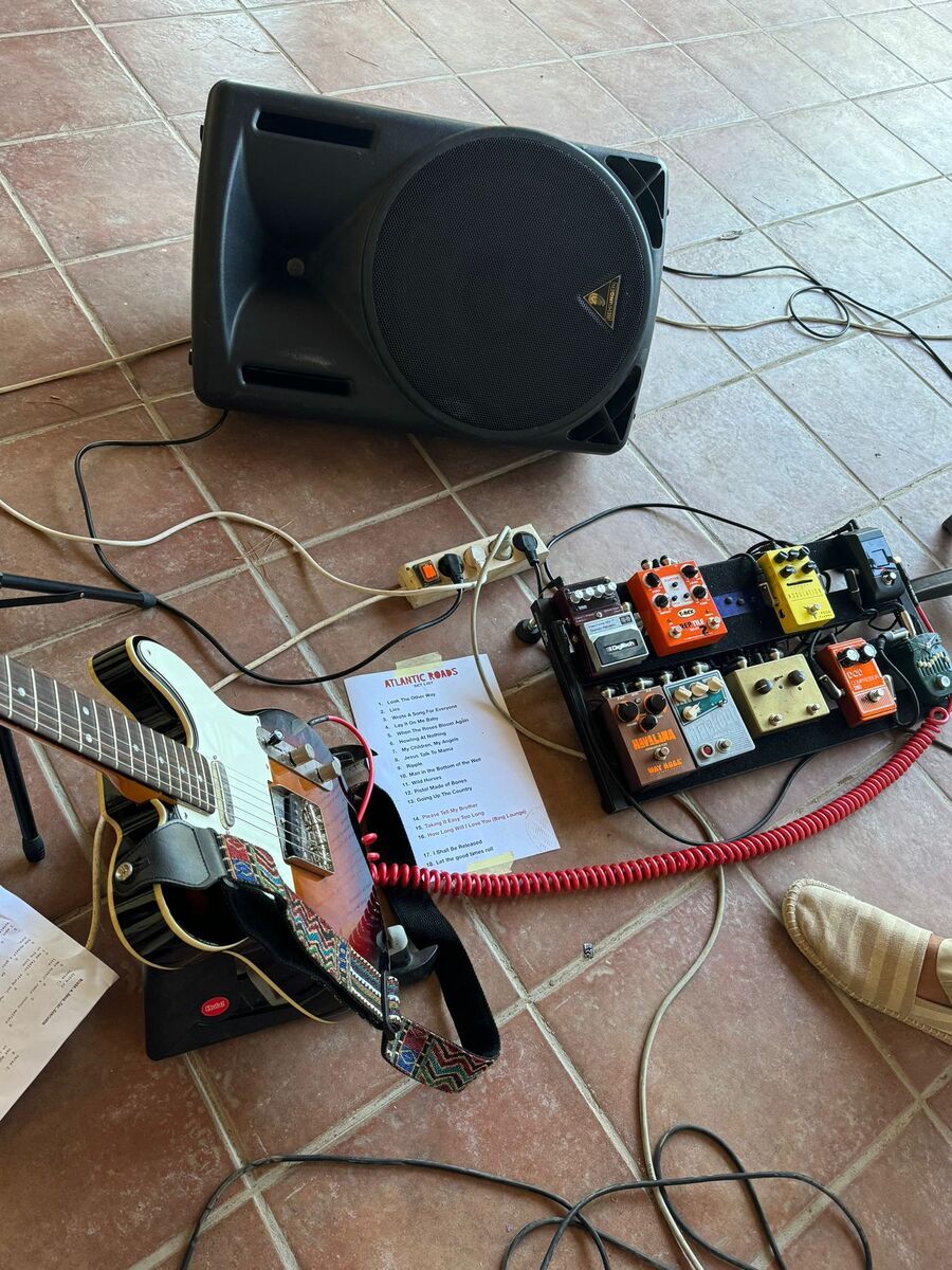 Pedalboard by king_nemo featuring DigiTech HardWire RV-7 Stereo Reverb, Lovepedal Les Lius, and Randale Pedale Blackout and 7 more pieces of gear