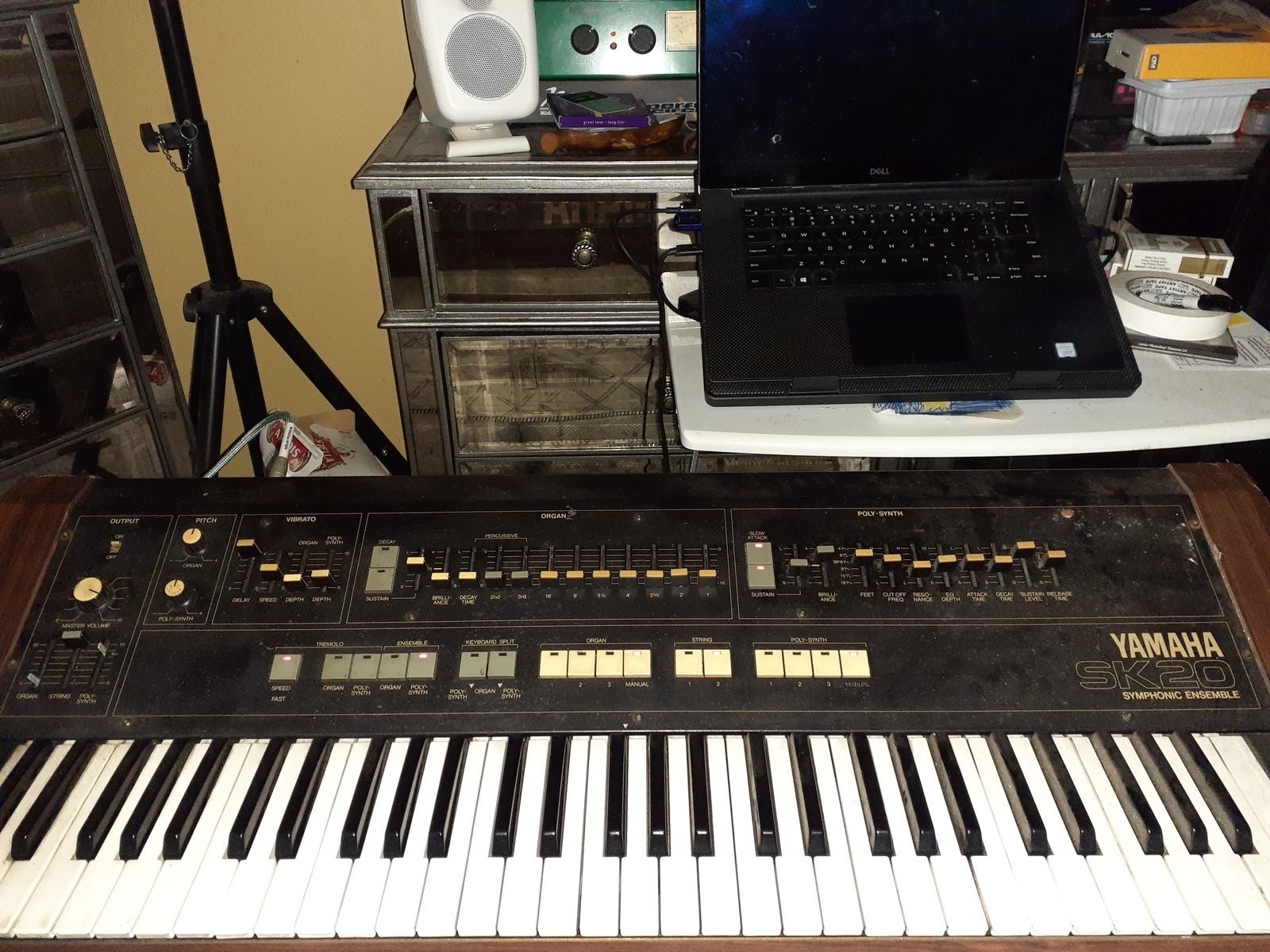 Synth Setup by jimmarchi1 featuring Yamaha SK20