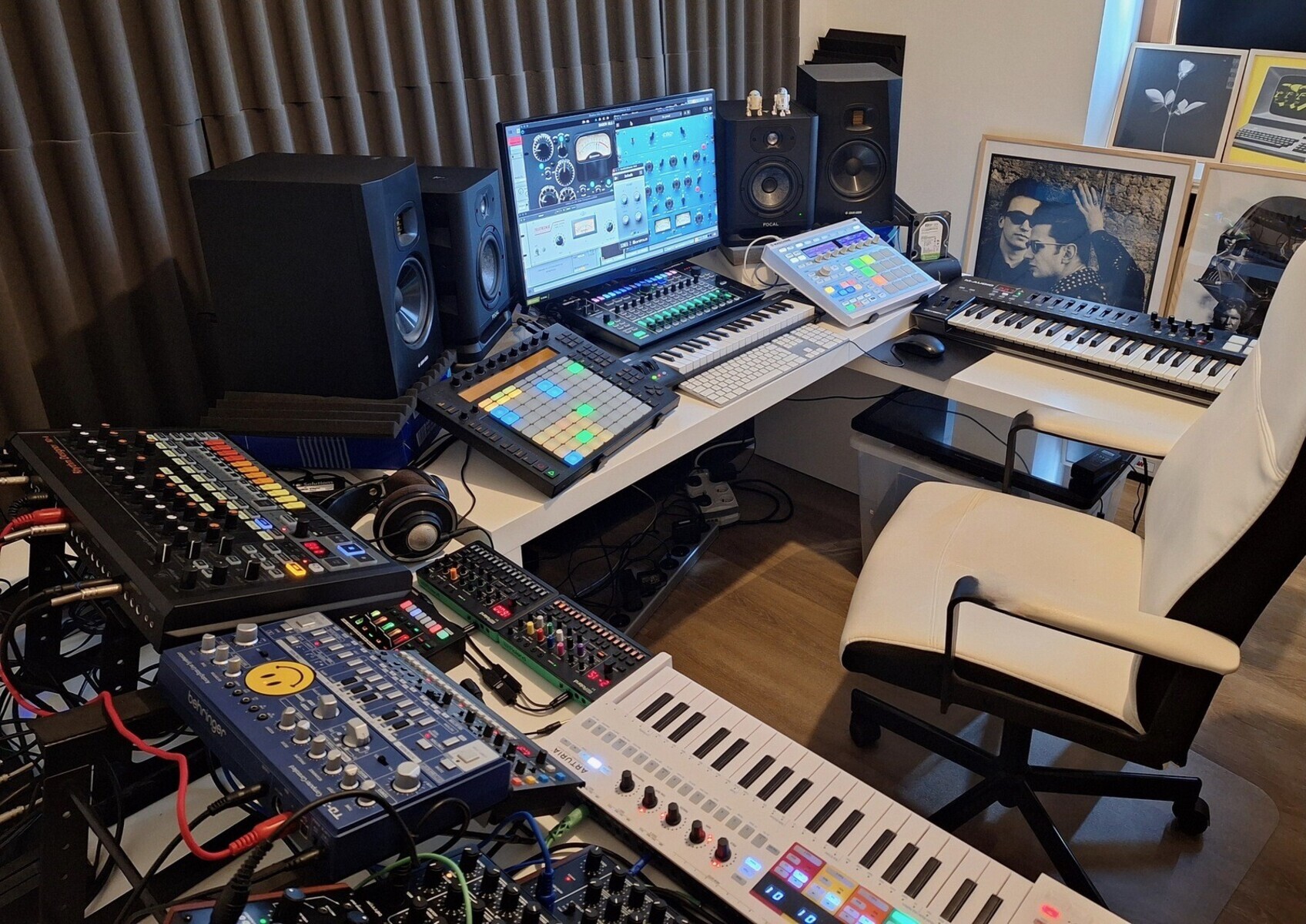 commuter's music gear photo