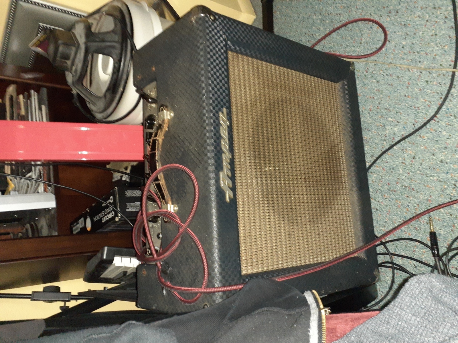 Amp Rig by jimmarchi1 featuring Ampeg (USA). Ampeg Mercury M12