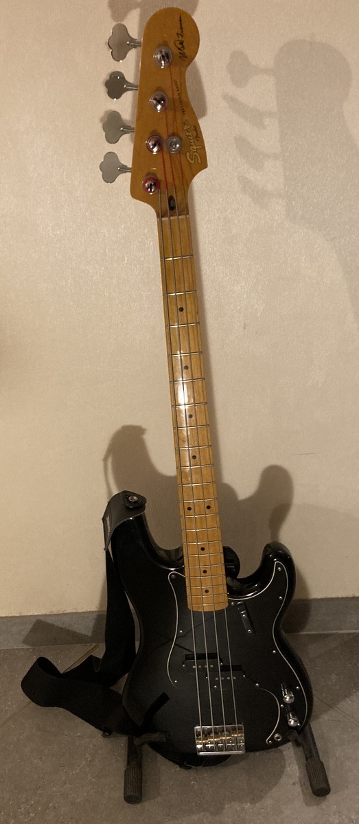 Music Gear Setup by frogbass77 featuring Squier Precision Signature Matt Freeman
