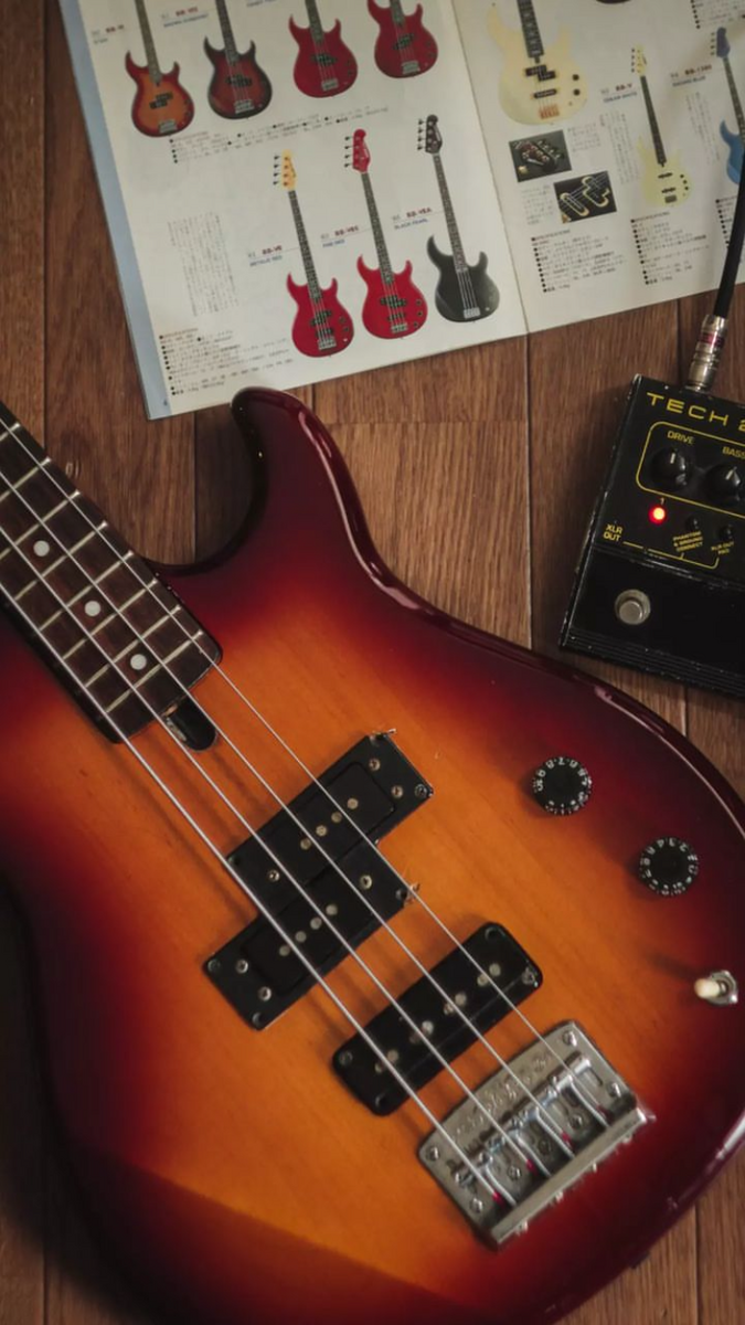 Music Gear Setup by orcahaze featuring Yamaha BB Bass Guitar