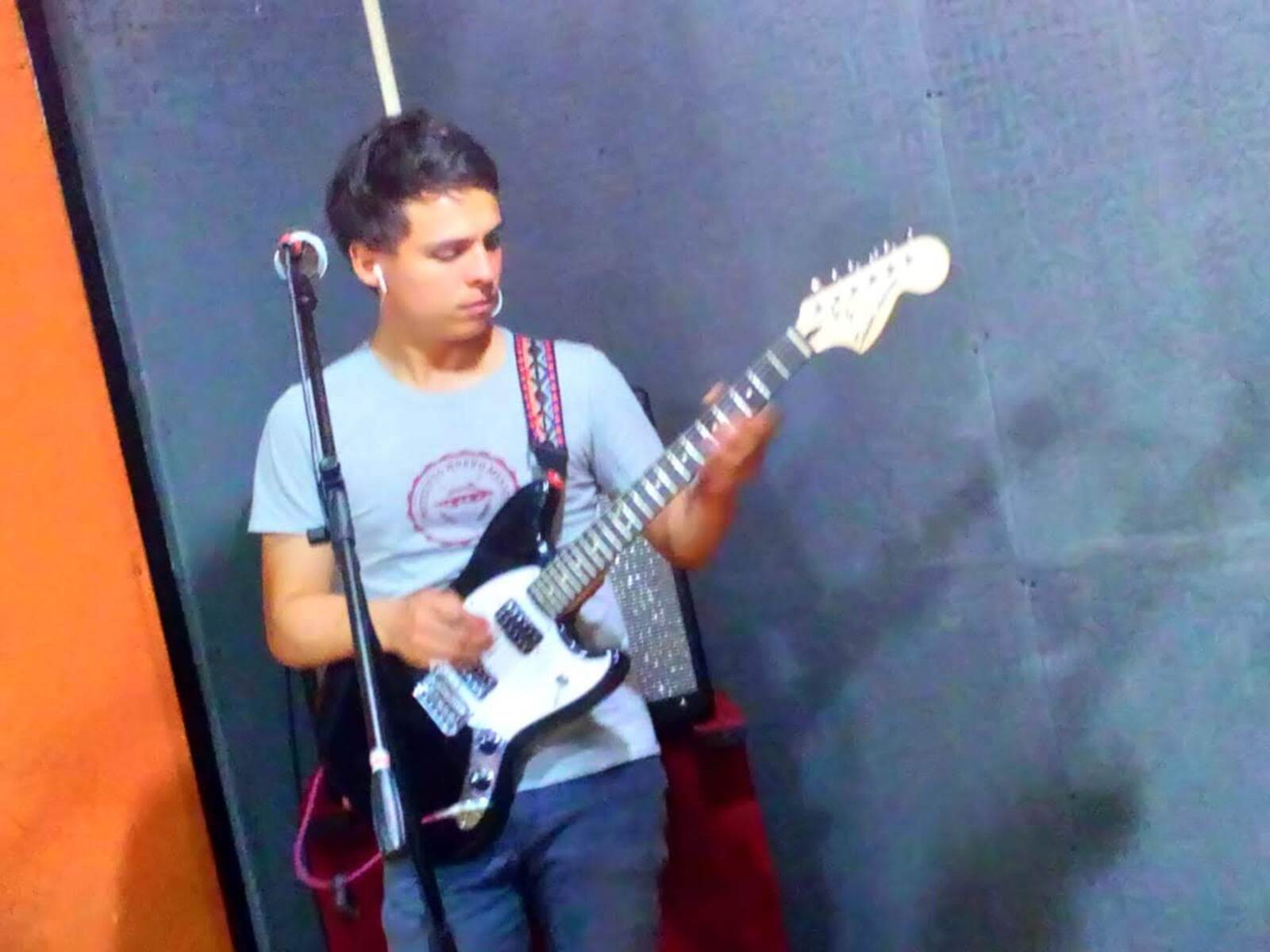 Metal Music Gear Setup by alexander_nava featuring Squier Bullet Mustang HH